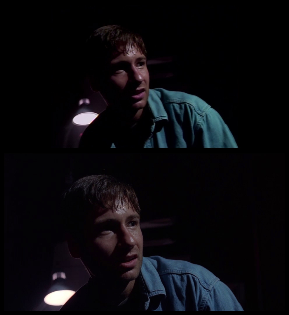 X-Files Blu-ray DVD Comparison 201 2X01 Little Green Men Screencap