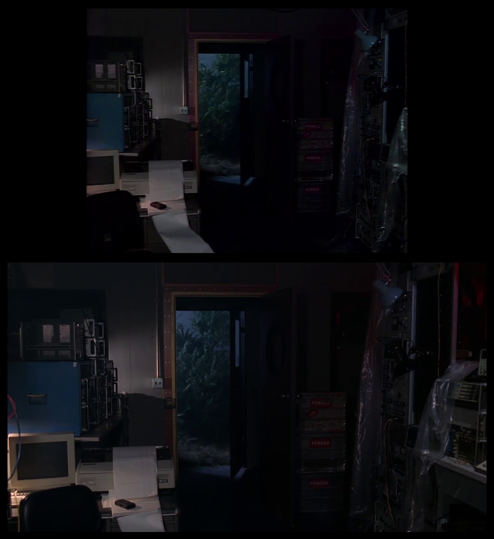 X-Files Blu-ray DVD Comparison 201 2X01 Little Green Men Screencap