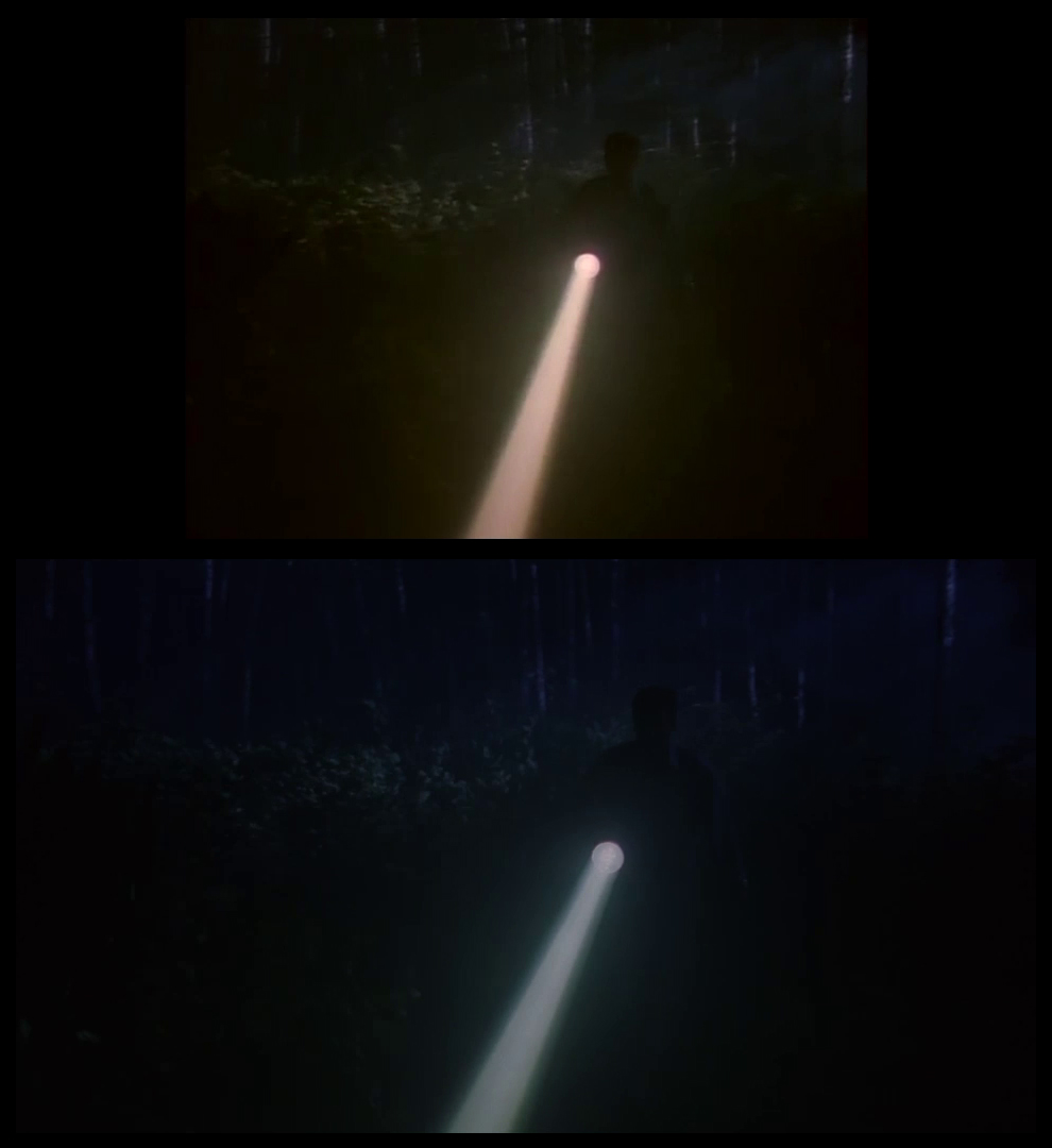 X-Files Blu-ray DVD Comparison 201 2X01 Little Green Men Screencap