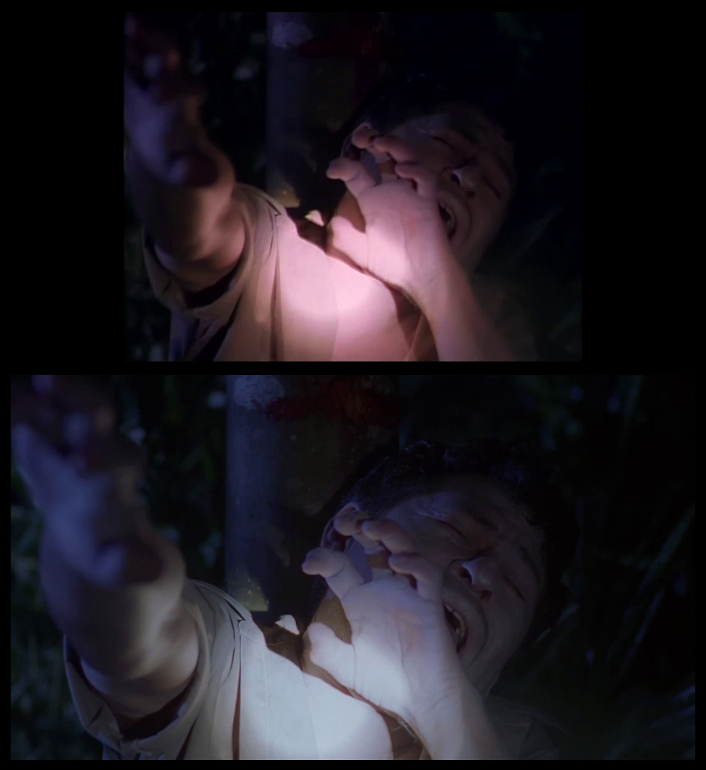 X-Files Blu-ray DVD Comparison 201 2X01 Little Green Men Screencap