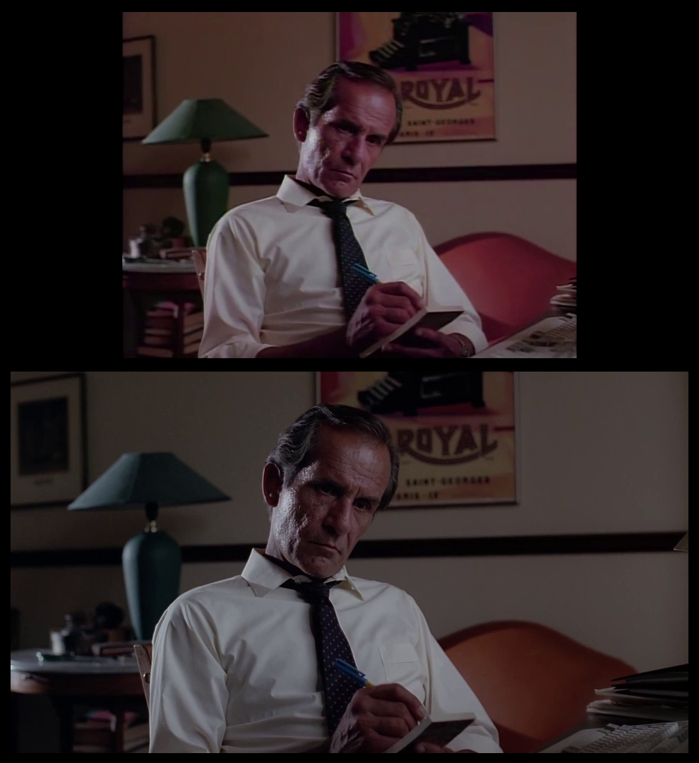 X-Files Blu-ray DVD Comparison 201 2X01 Little Green Men Screencap