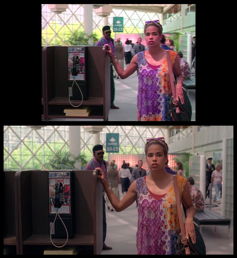 X-Files Blu-ray DVD Comparison 201 2X01 Little Green Men Screencap