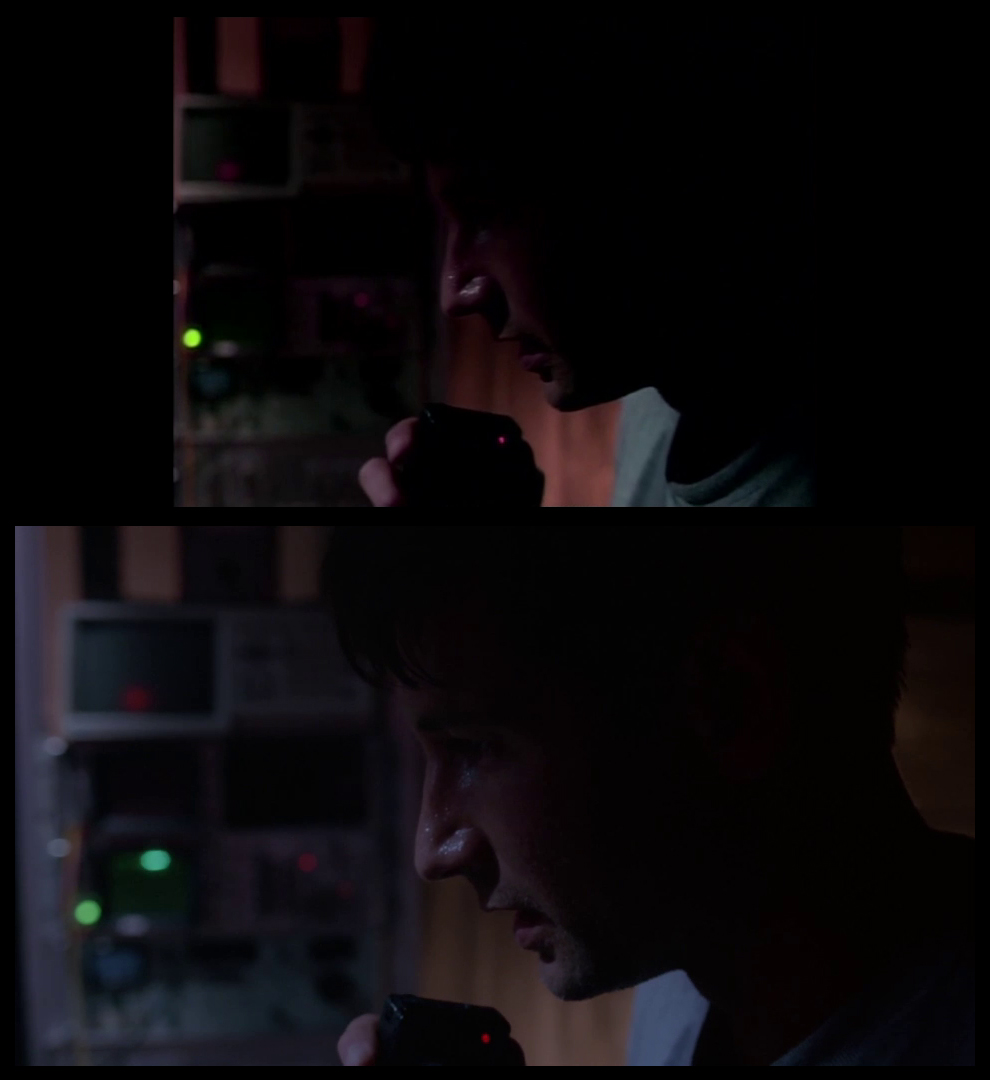 X-Files Blu-ray DVD Comparison 201 2X01 Little Green Men Screencap