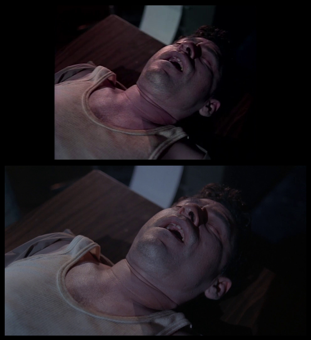 X-Files Blu-ray DVD Comparison 201 2X01 Little Green Men Screencap