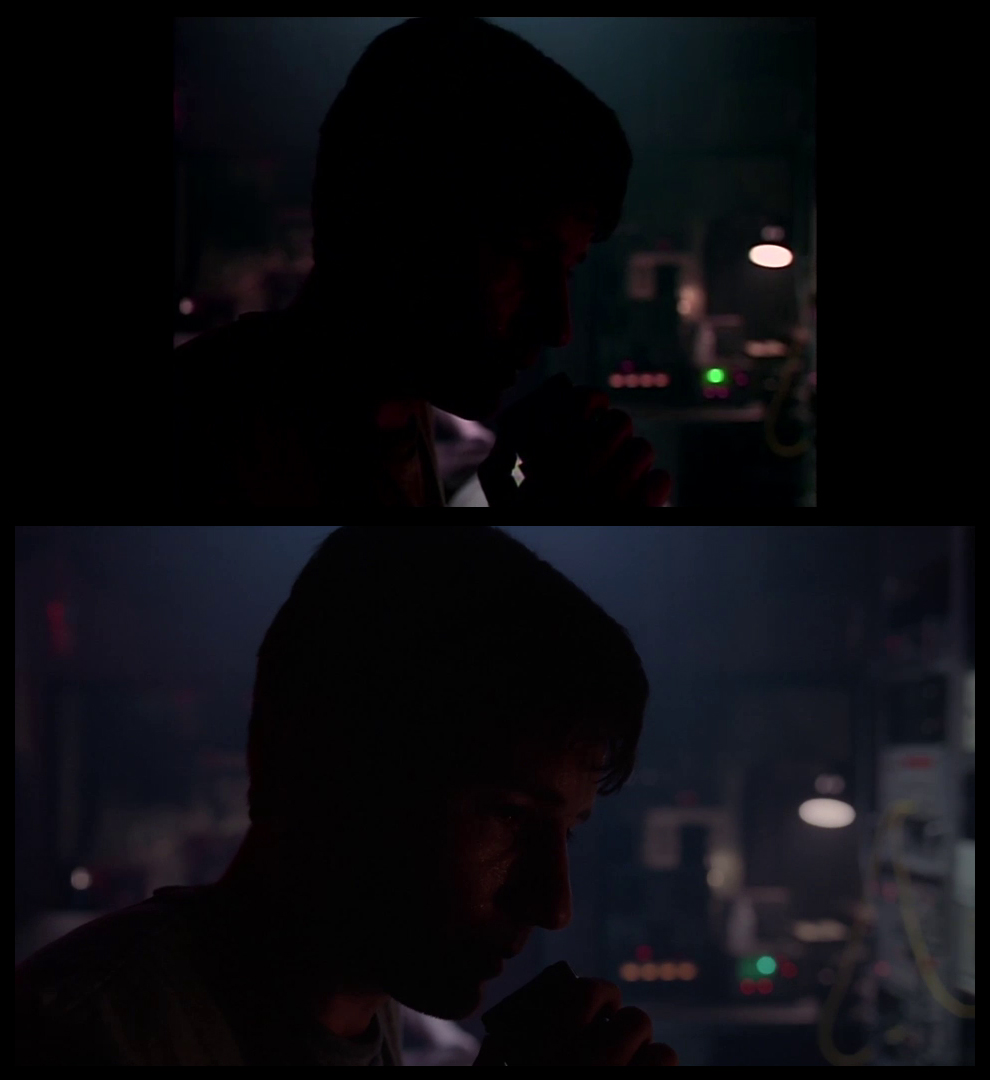 X-Files Blu-ray DVD Comparison 201 2X01 Little Green Men Screencap