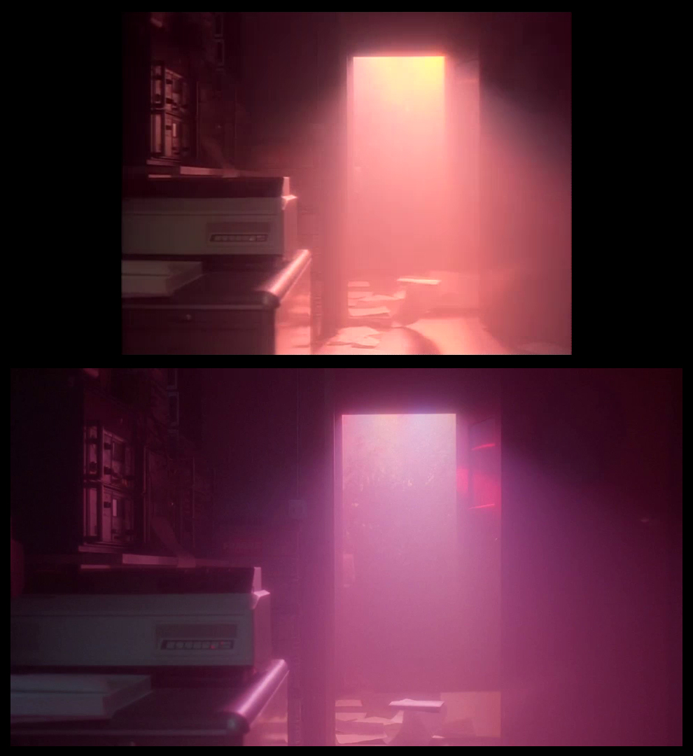X-Files Blu-ray DVD Comparison 201 2X01 Little Green Men Screencap