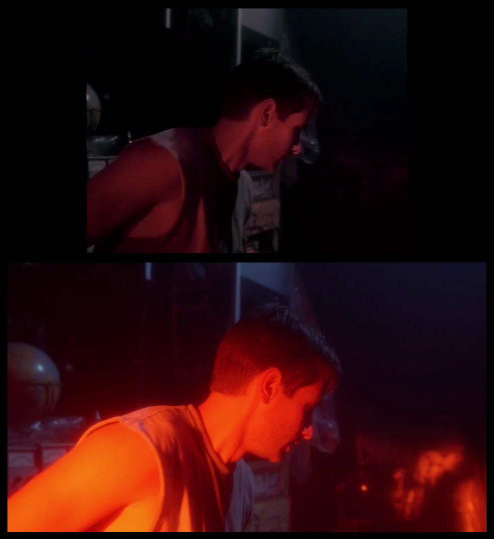 X-Files Blu-ray DVD Comparison 201 2X01 Little Green Men Screencap