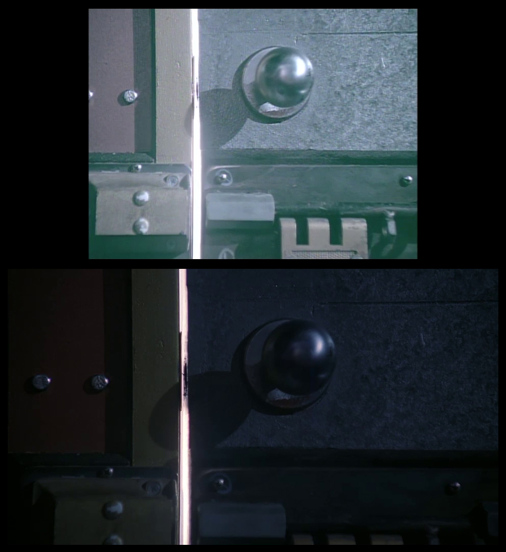 X-Files Blu-ray DVD Comparison 201 2X01 Little Green Men Screencap