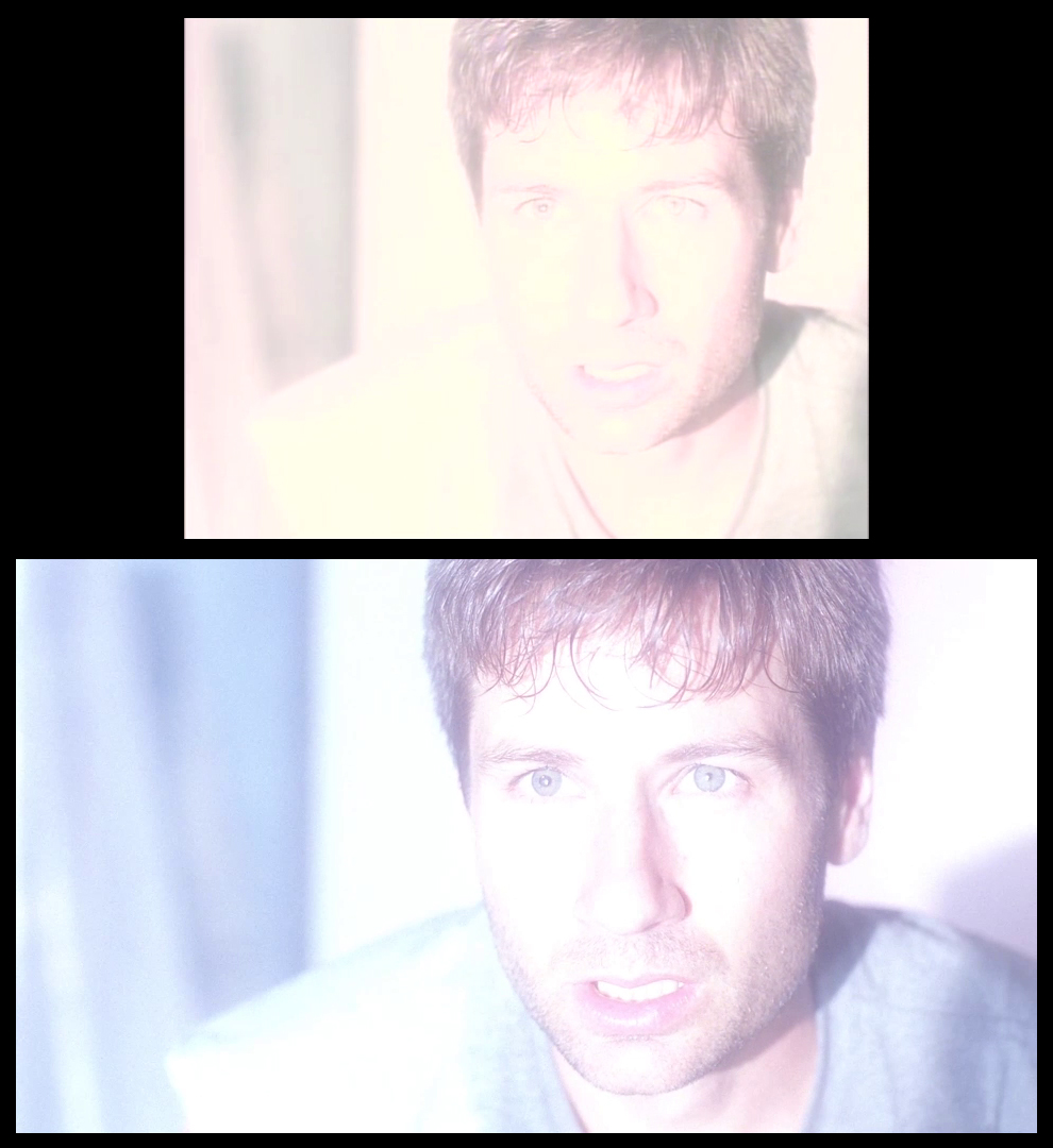 X-Files Blu-ray DVD Comparison 201 2X01 Little Green Men Screencap