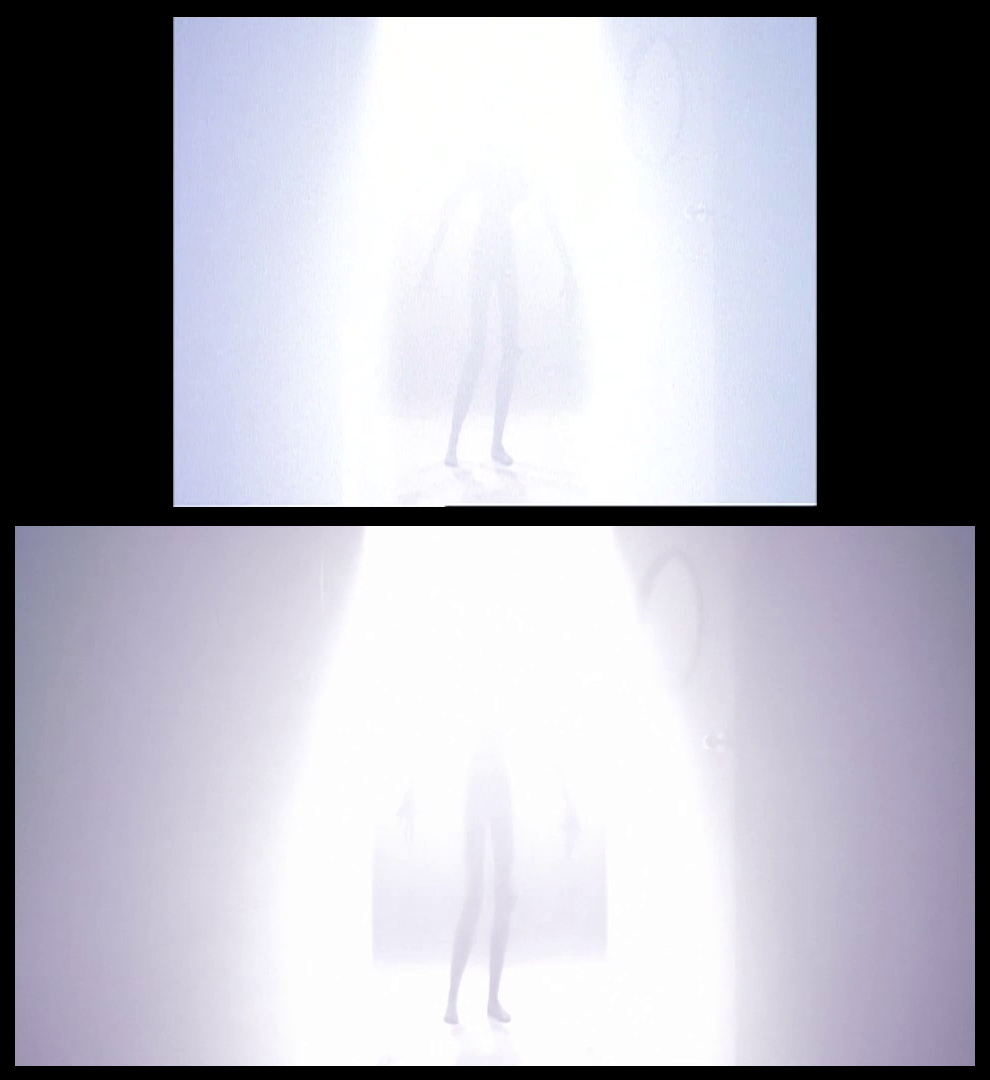 X-Files Blu-ray DVD Comparison 201 2X01 Little Green Men Screencap