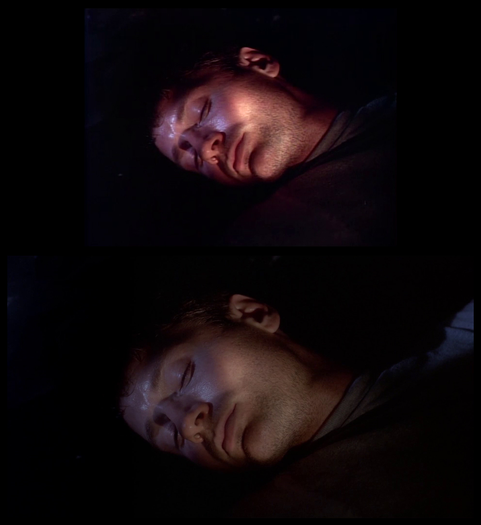 X-Files Blu-ray DVD Comparison 201 2X01 Little Green Men Screencap