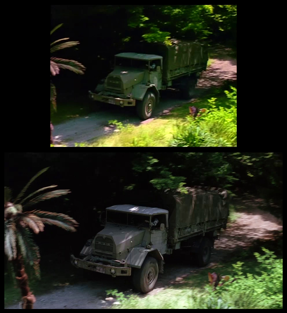 X-Files Blu-ray DVD Comparison 201 2X01 Little Green Men Screencap