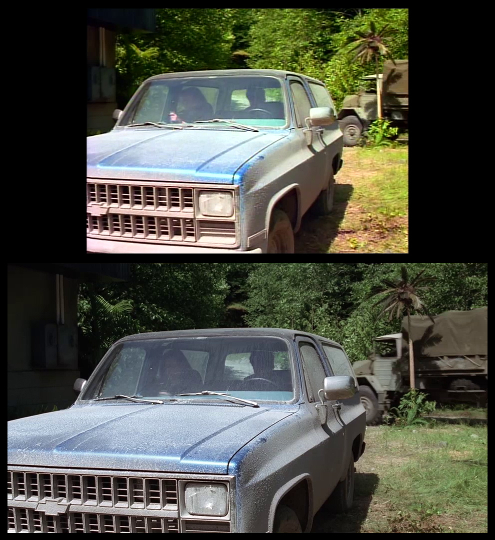 X-Files Blu-ray DVD Comparison 201 2X01 Little Green Men Screencap