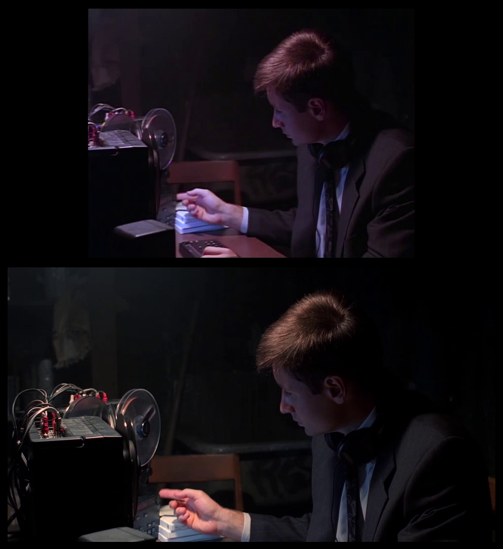X-Files Blu-ray DVD Comparison 201 2X01 Little Green Men Screencap