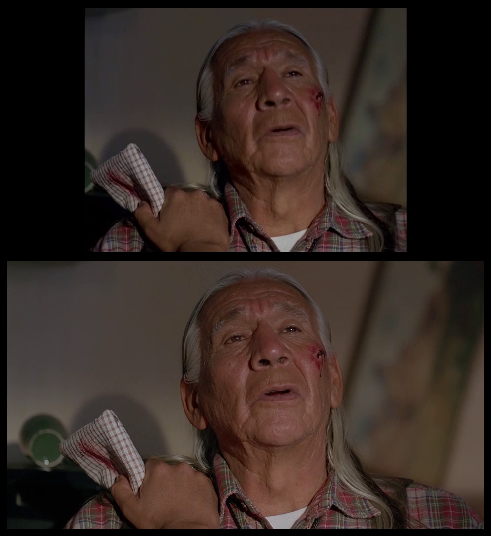 X-Files Blu-ray DVD Comparison 301 3X01 The Blessing Way Screencap