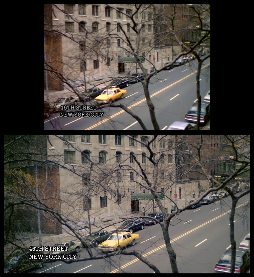 X-Files Blu-ray DVD Comparison 301 3X01 The Blessing Way Screencap