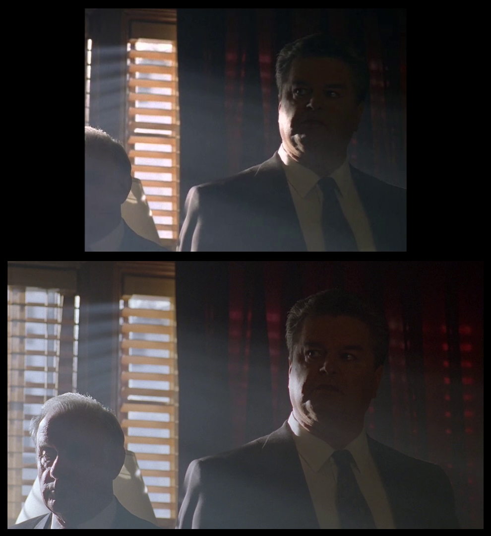 X-Files Blu-ray DVD Comparison 301 3X01 The Blessing Way Screencap