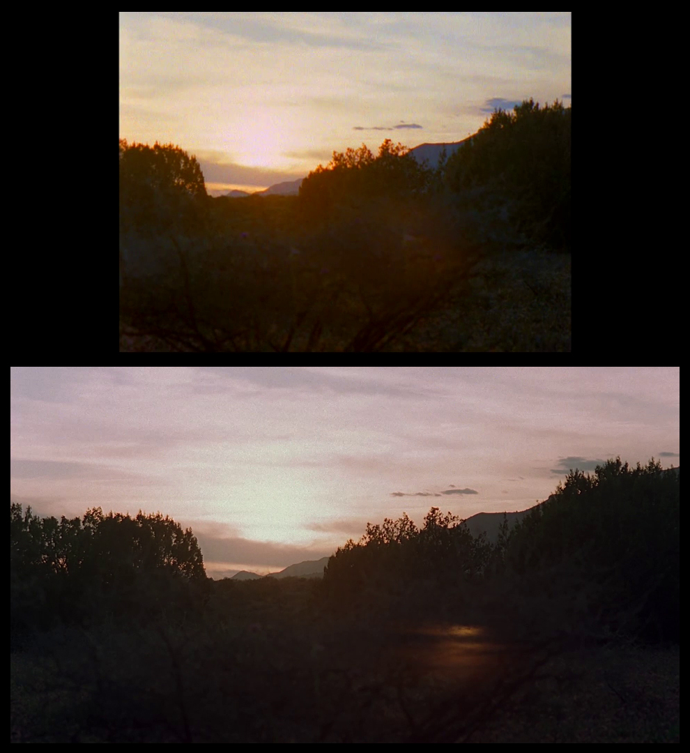 X-Files Blu-ray DVD Comparison 301 3X01 The Blessing Way Screencap