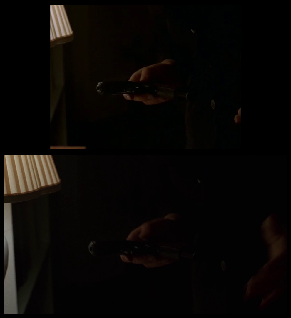 X-Files Blu-ray DVD Comparison 301 3X01 The Blessing Way Screencap