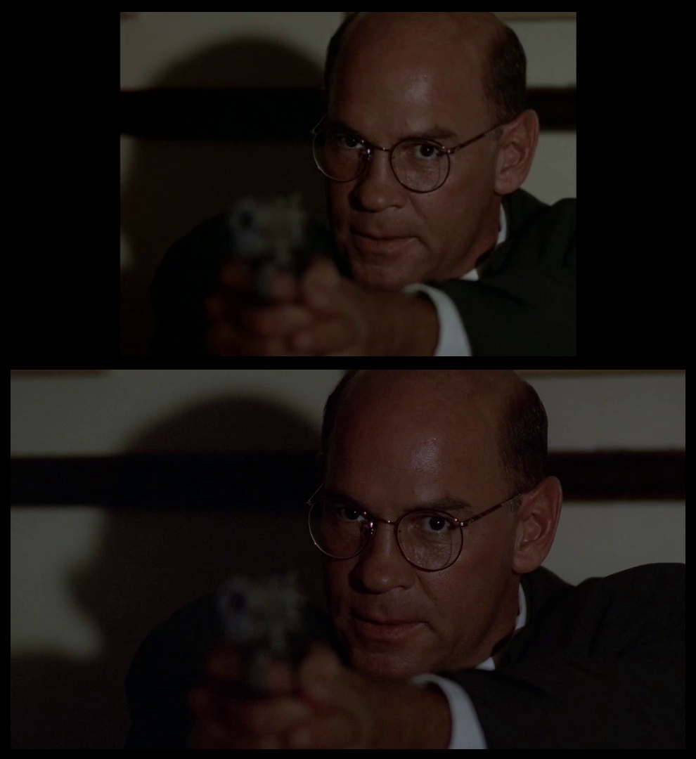 X-Files Blu-ray DVD Comparison 301 3X01 The Blessing Way Screencap