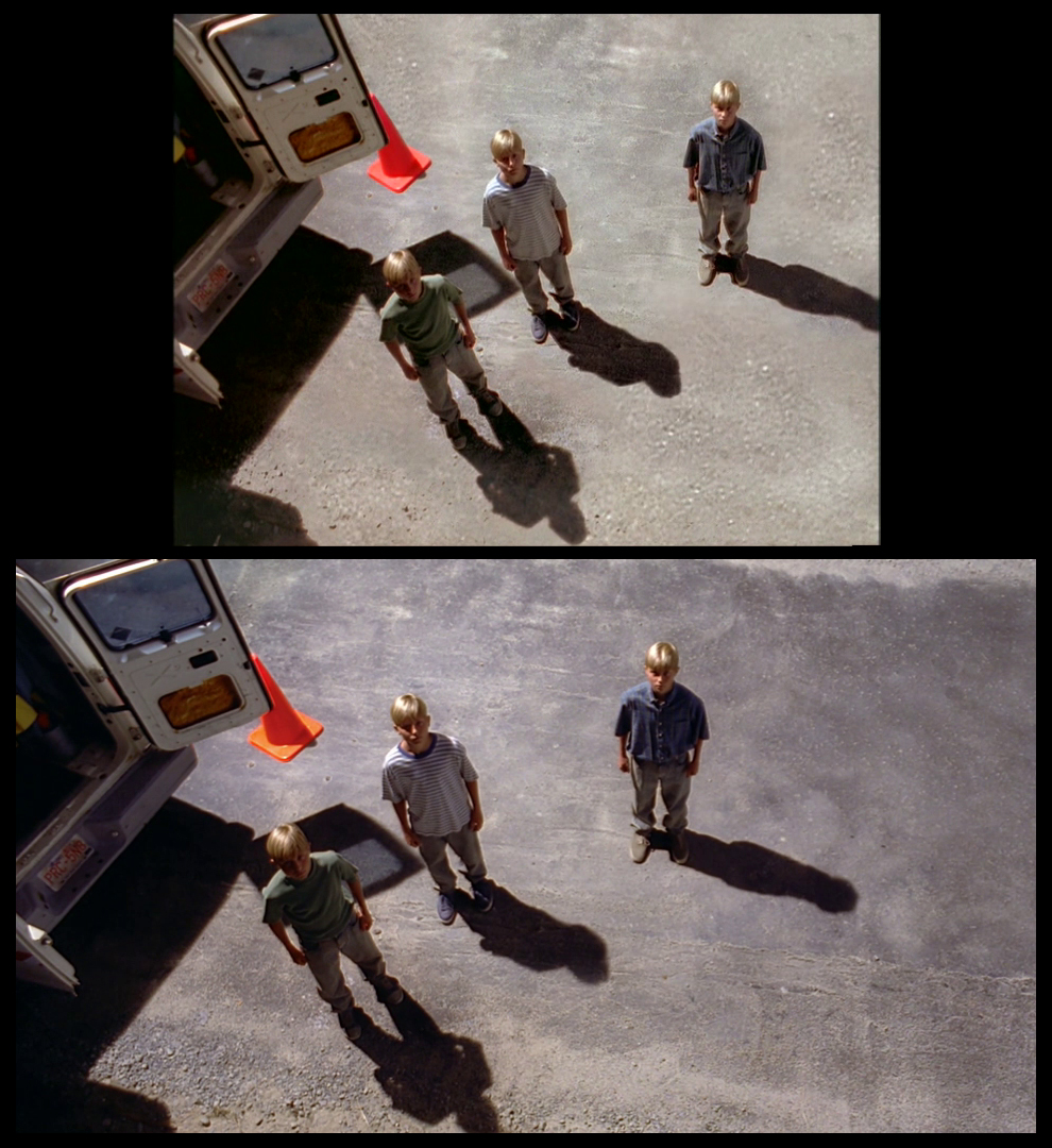 X-Files Blu-ray DVD Comparison 401 4X01 Herrenvolk Screencap