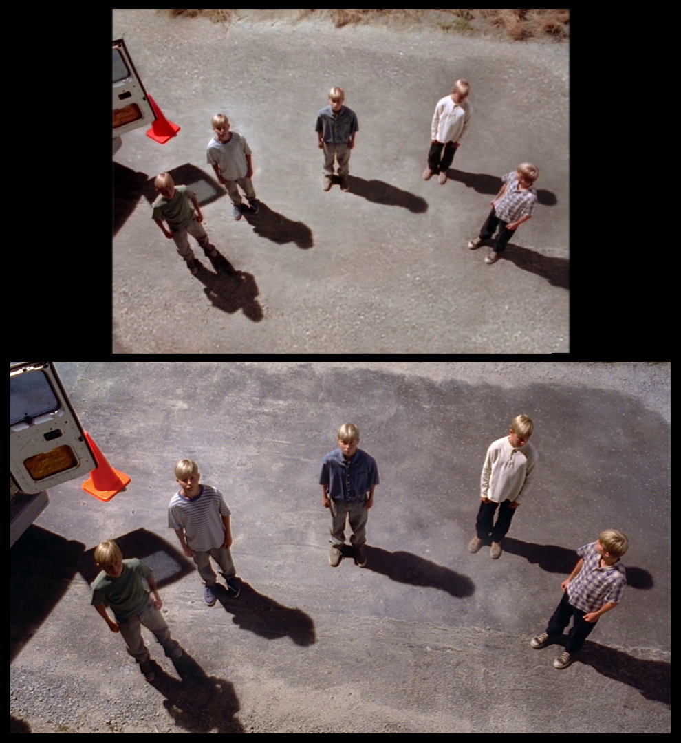X-Files Blu-ray DVD Comparison 401 4X01 Herrenvolk Screencap