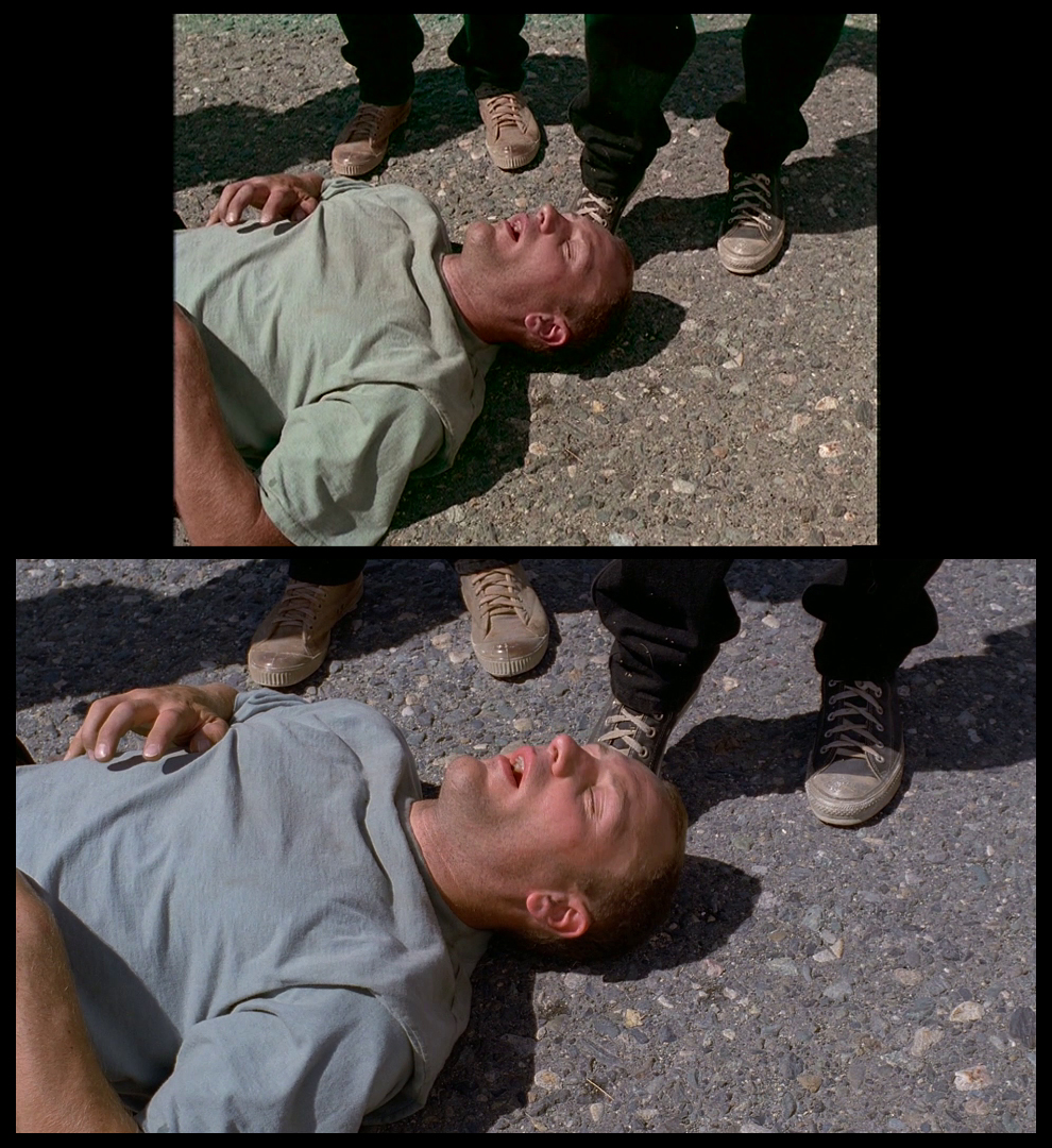 X-Files Blu-ray DVD Comparison 401 4X01 Herrenvolk Screencap