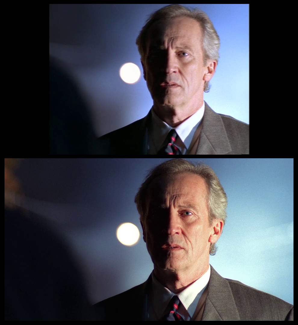 X-Files Blu-ray DVD Comparison 401 4X01 Herrenvolk Screencap