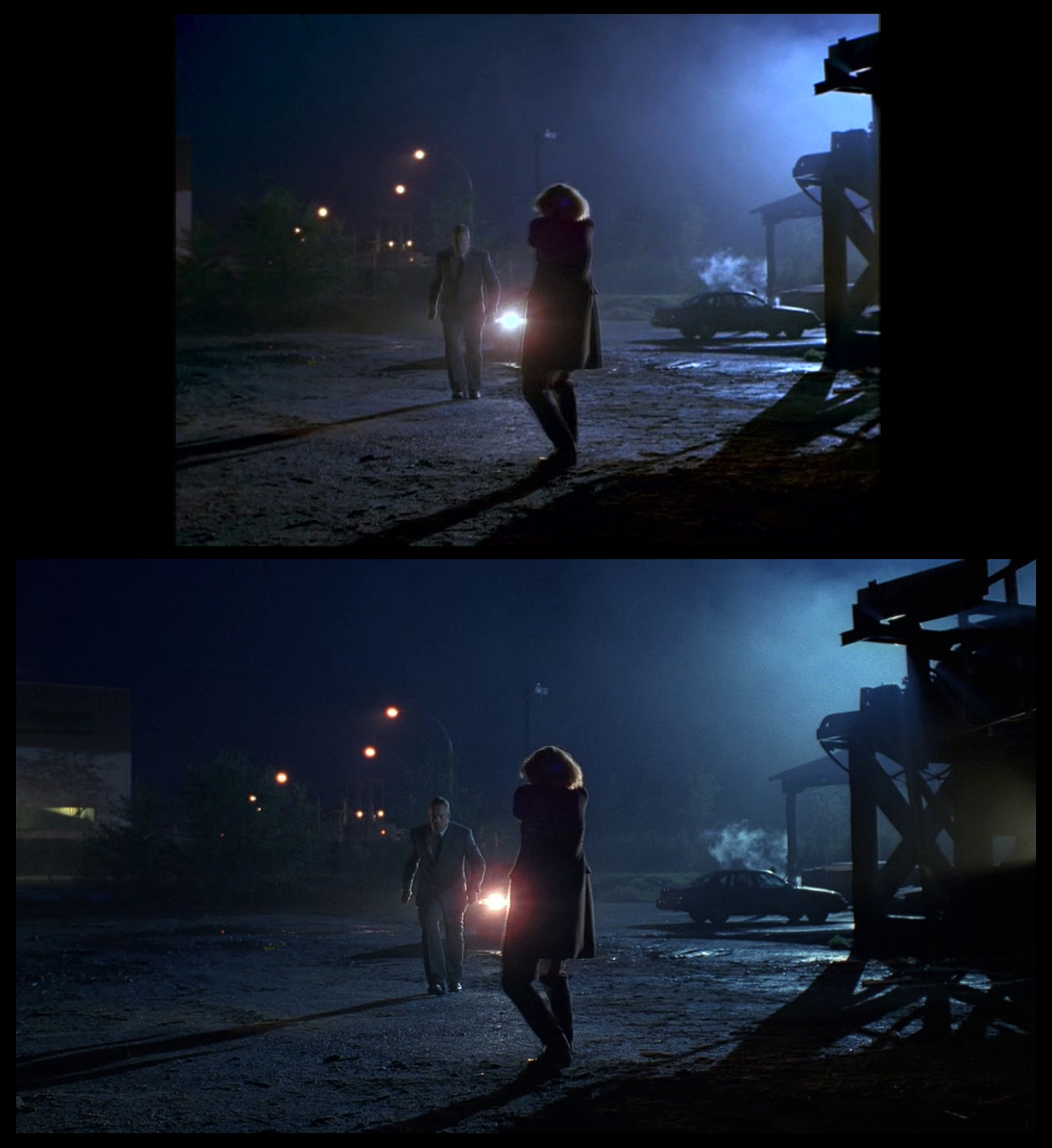 X-Files Blu-ray DVD Comparison 401 4X01 Herrenvolk Screencap