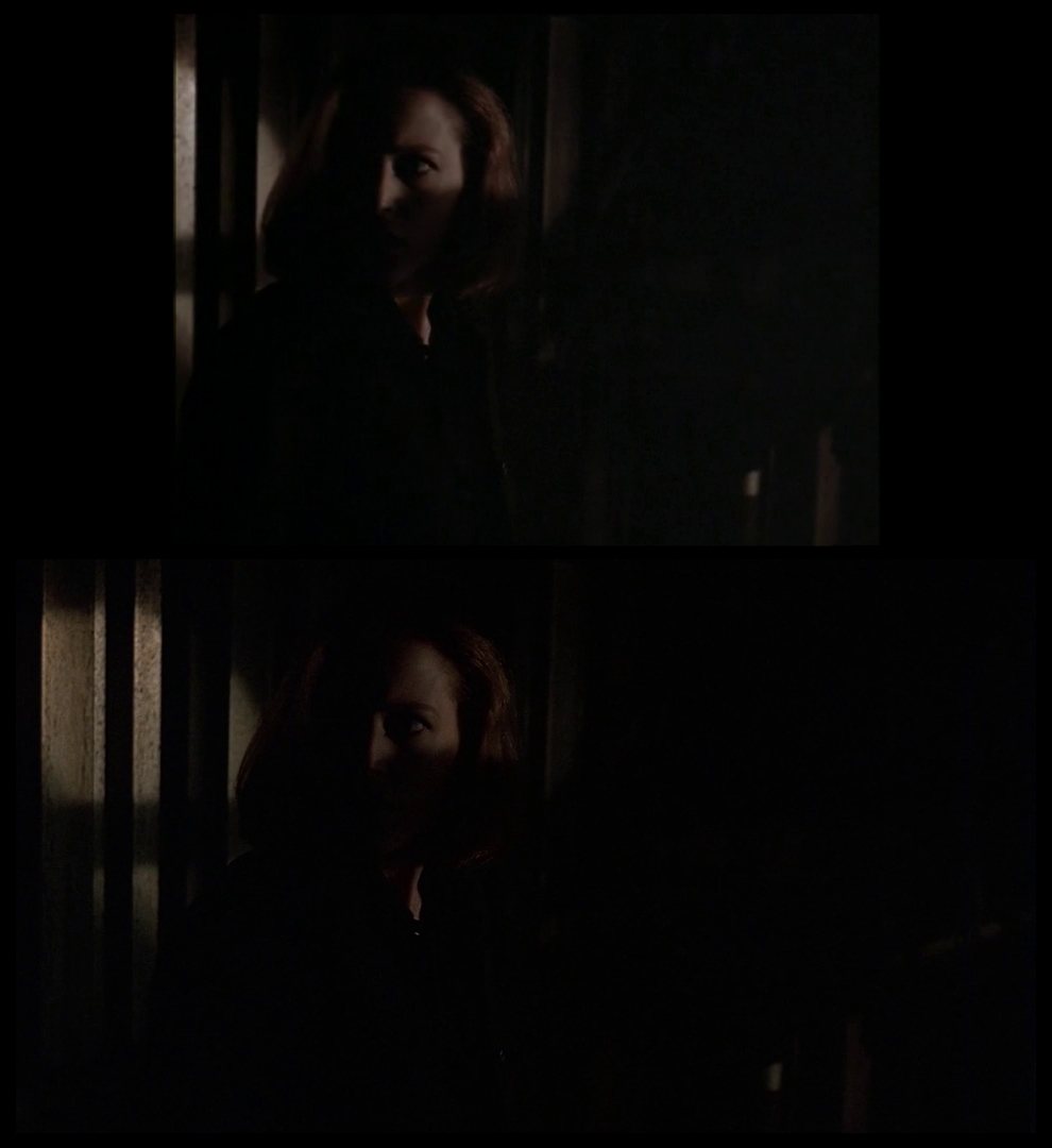 X-Files Blu-ray DVD Comparison 401 4X01 Herrenvolk Screencap