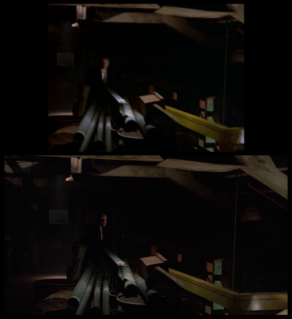 X-Files Blu-ray DVD Comparison 401 4X01 Herrenvolk Screencap