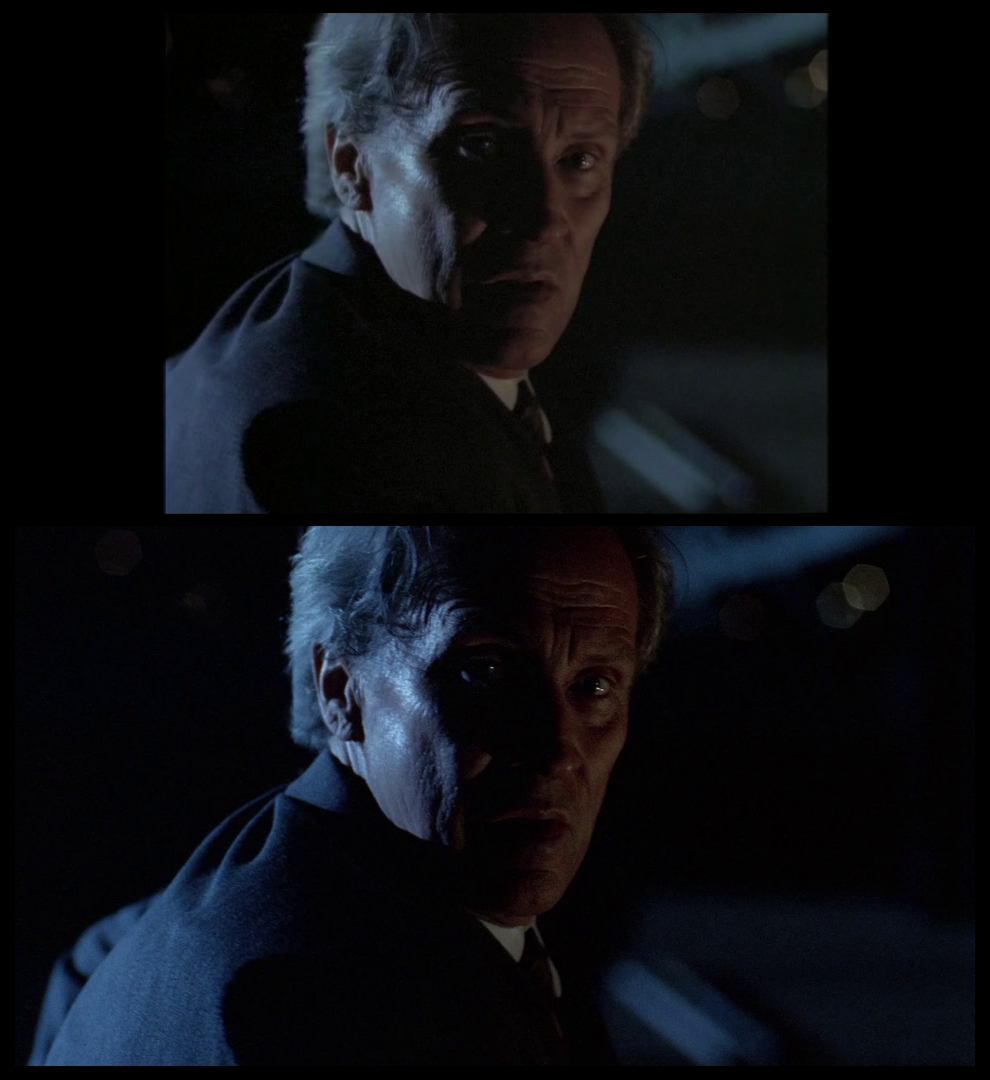 X-Files Blu-ray DVD Comparison 401 4X01 Herrenvolk Screencap