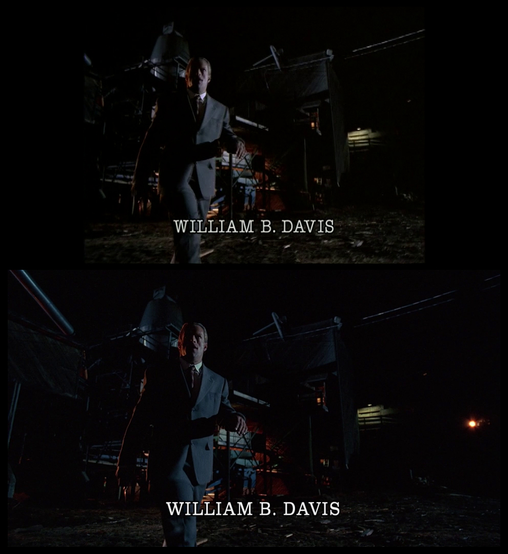 X-Files Blu-ray DVD Comparison 401 4X01 Herrenvolk Screencap
