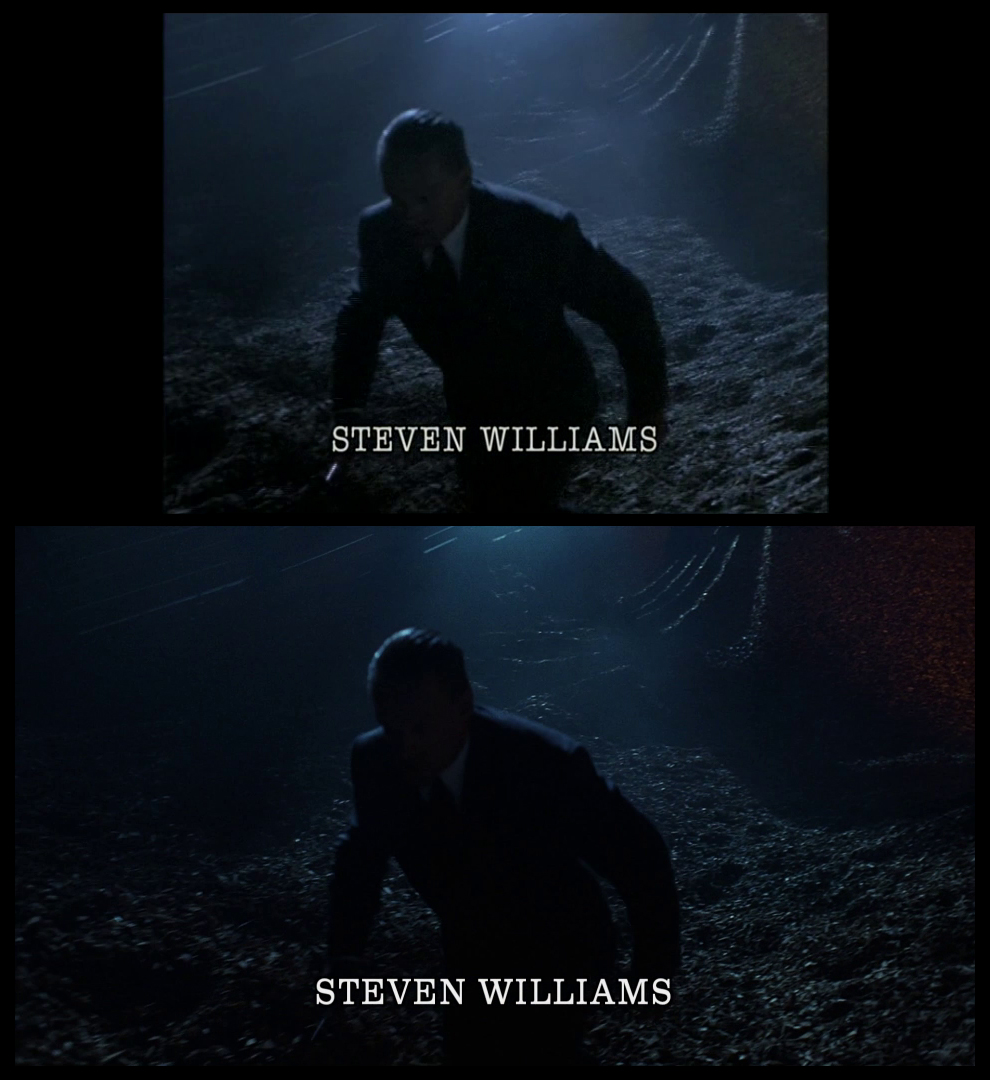 X-Files Blu-ray DVD Comparison 401 4X01 Herrenvolk Screencap