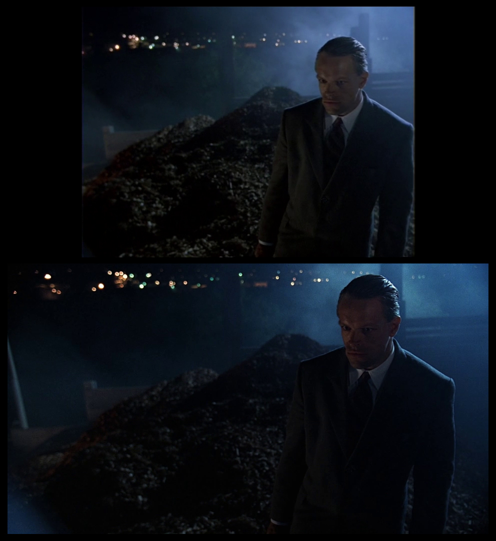 X-Files Blu-ray DVD Comparison 401 4X01 Herrenvolk Screencap