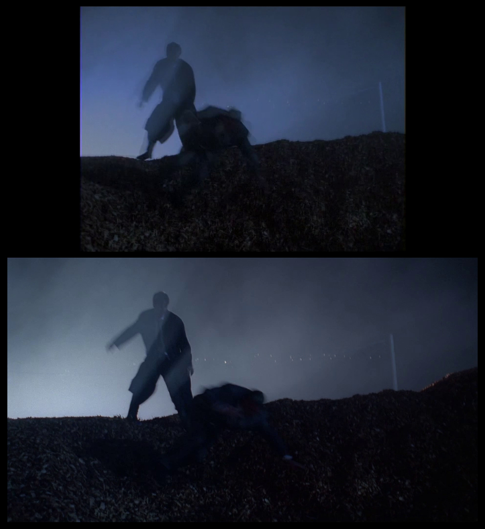 X-Files Blu-ray DVD Comparison 401 4X01 Herrenvolk Screencap