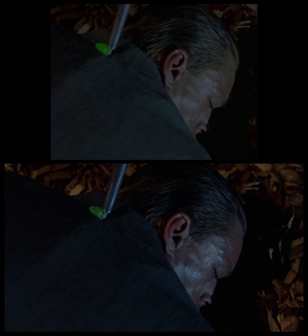 X-Files Blu-ray DVD Comparison 401 4X01 Herrenvolk Screencap
