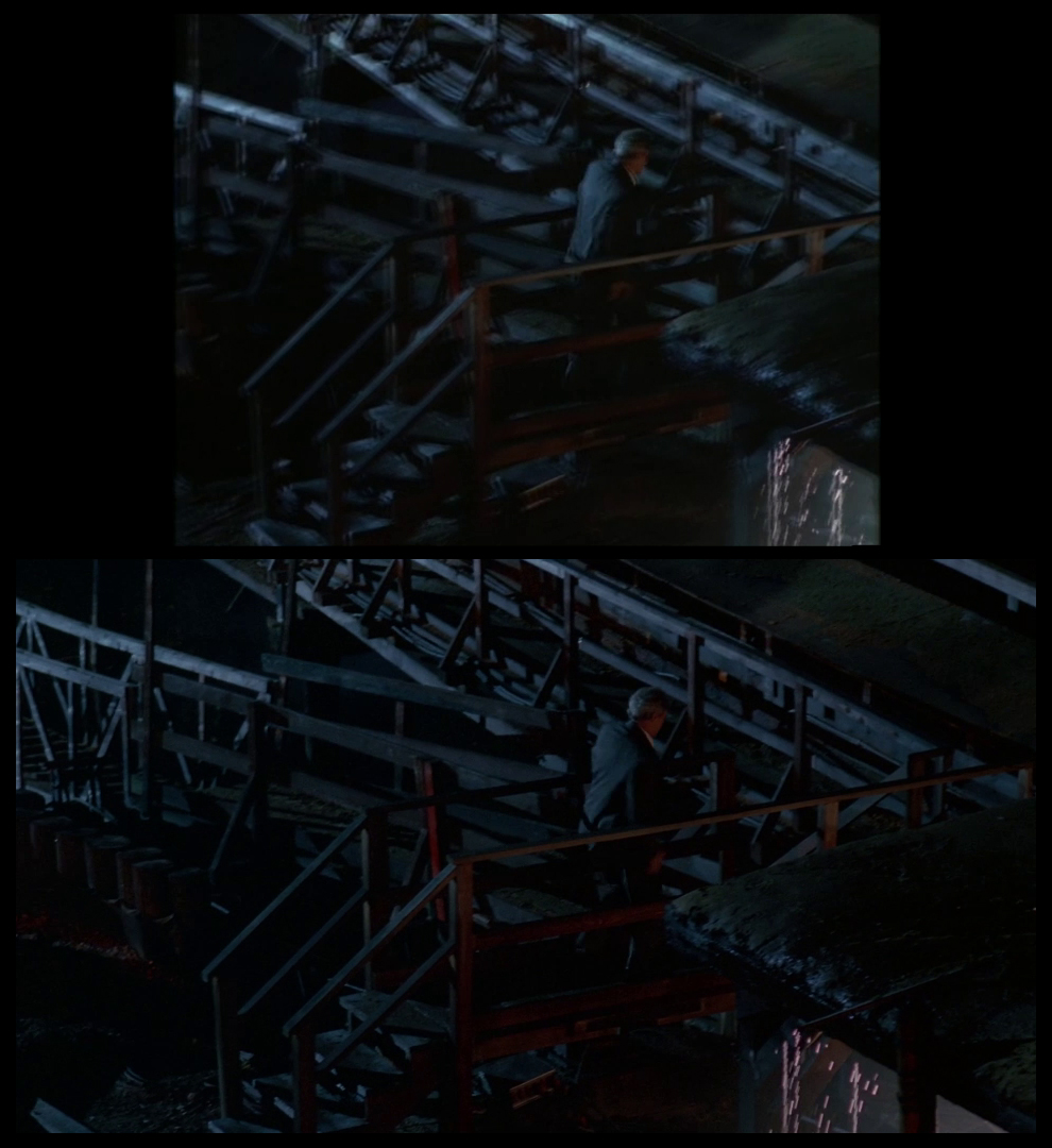 X-Files Blu-ray DVD Comparison 401 4X01 Herrenvolk Screencap
