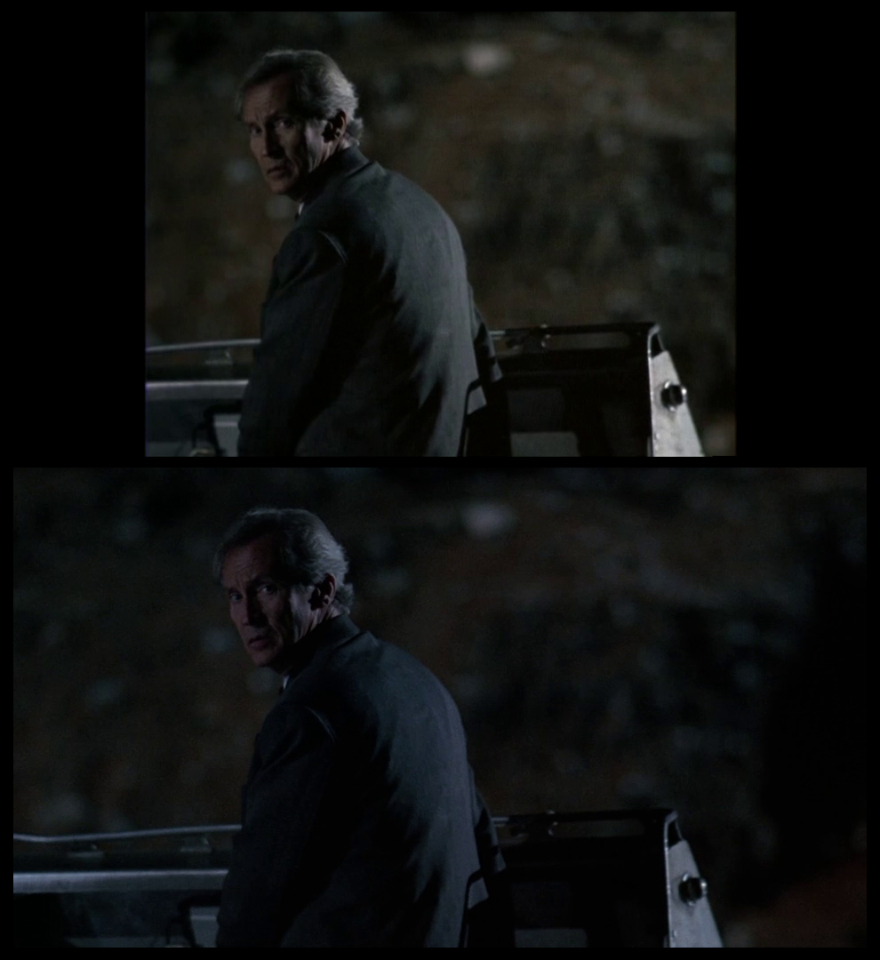 X-Files Blu-ray DVD Comparison 401 4X01 Herrenvolk Screencap
