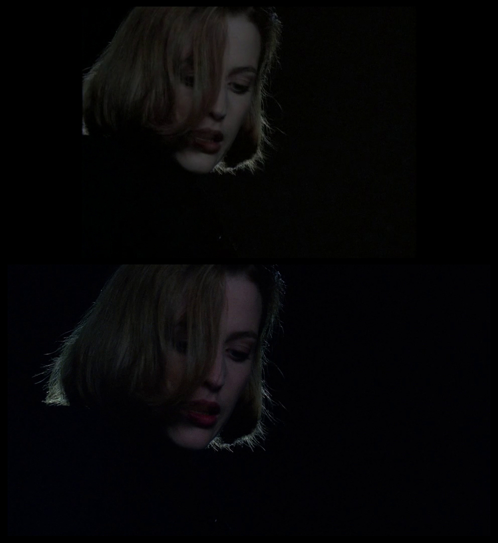 X-Files Blu-ray DVD Comparison 401 4X01 Herrenvolk Screencap