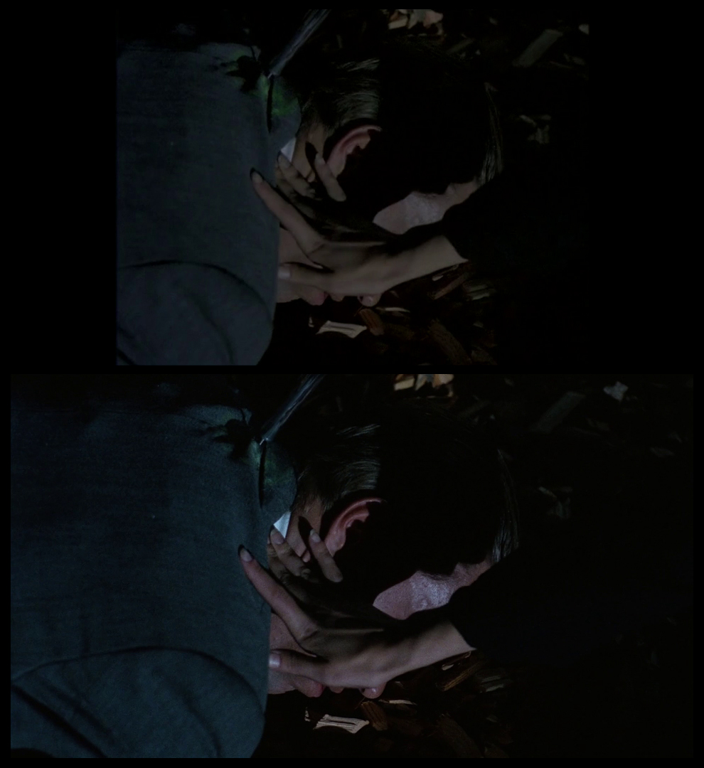 X-Files Blu-ray DVD Comparison 401 4X01 Herrenvolk Screencap