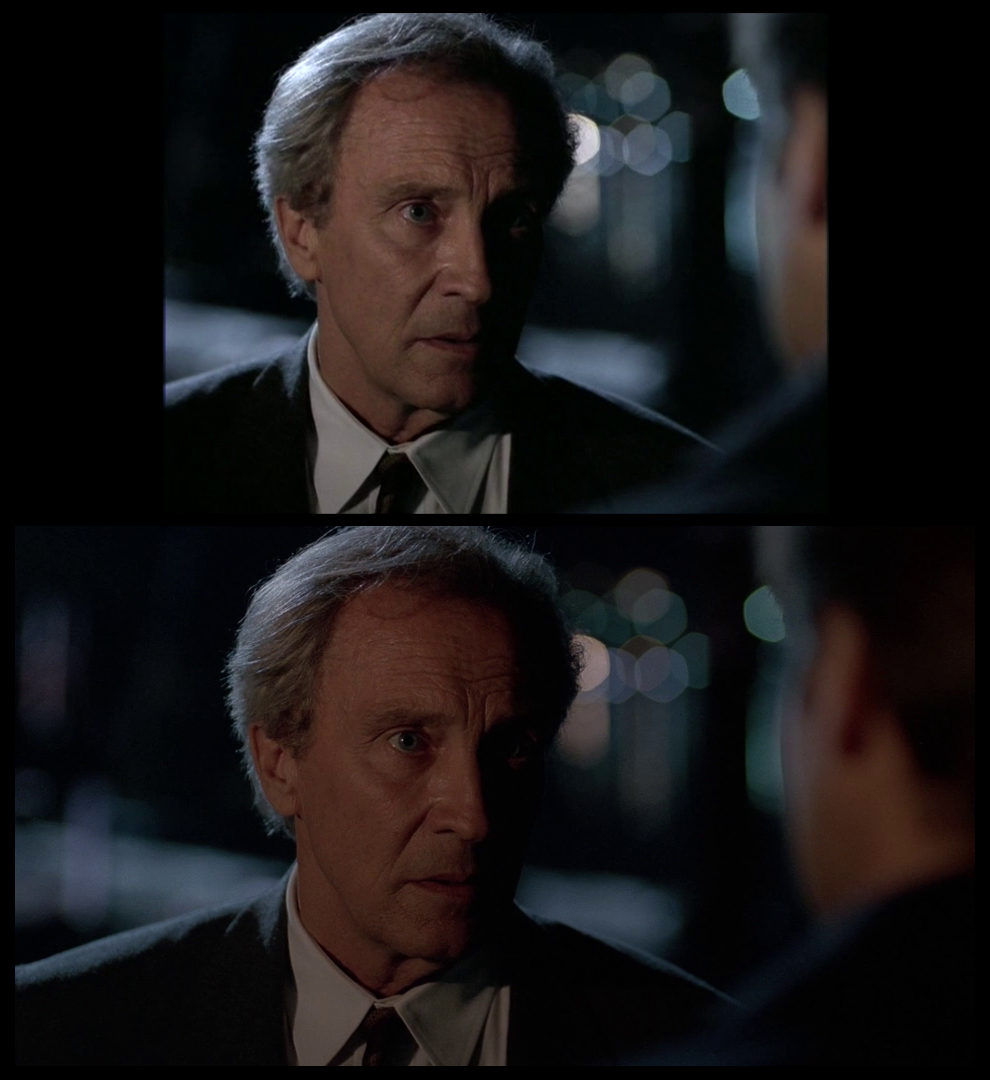 X-Files Blu-ray DVD Comparison 401 4X01 Herrenvolk Screencap