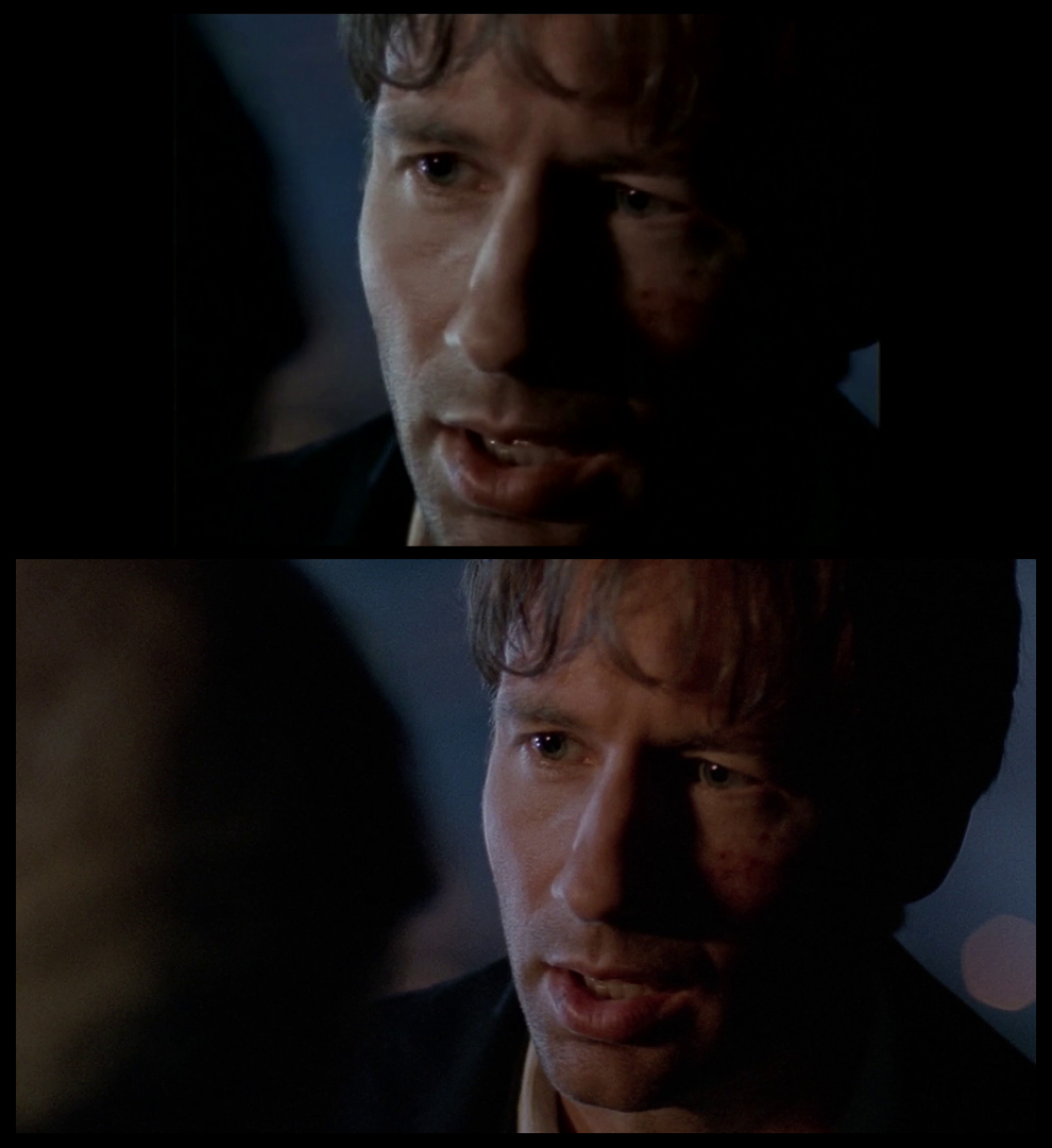 X-Files Blu-ray DVD Comparison 401 4X01 Herrenvolk Screencap