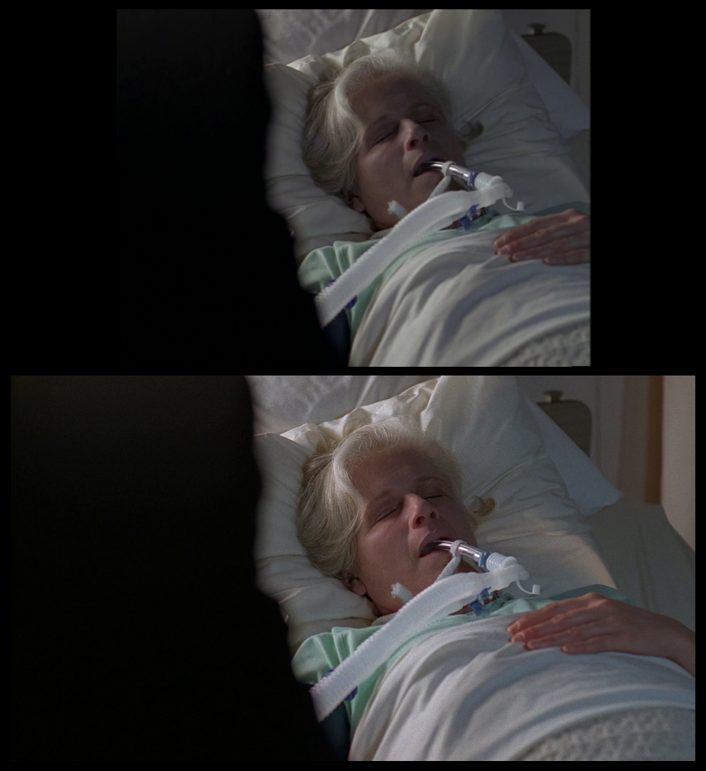 X-Files Blu-ray DVD Comparison 401 4X01 Herrenvolk Screencap