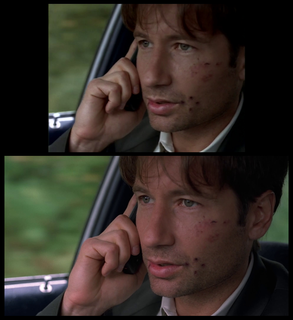 X-Files Blu-ray DVD Comparison 401 4X01 Herrenvolk Screencap