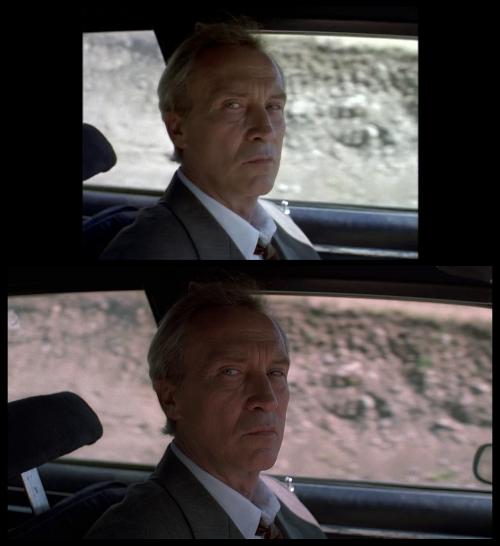 X-Files Blu-ray DVD Comparison 401 4X01 Herrenvolk Screencap