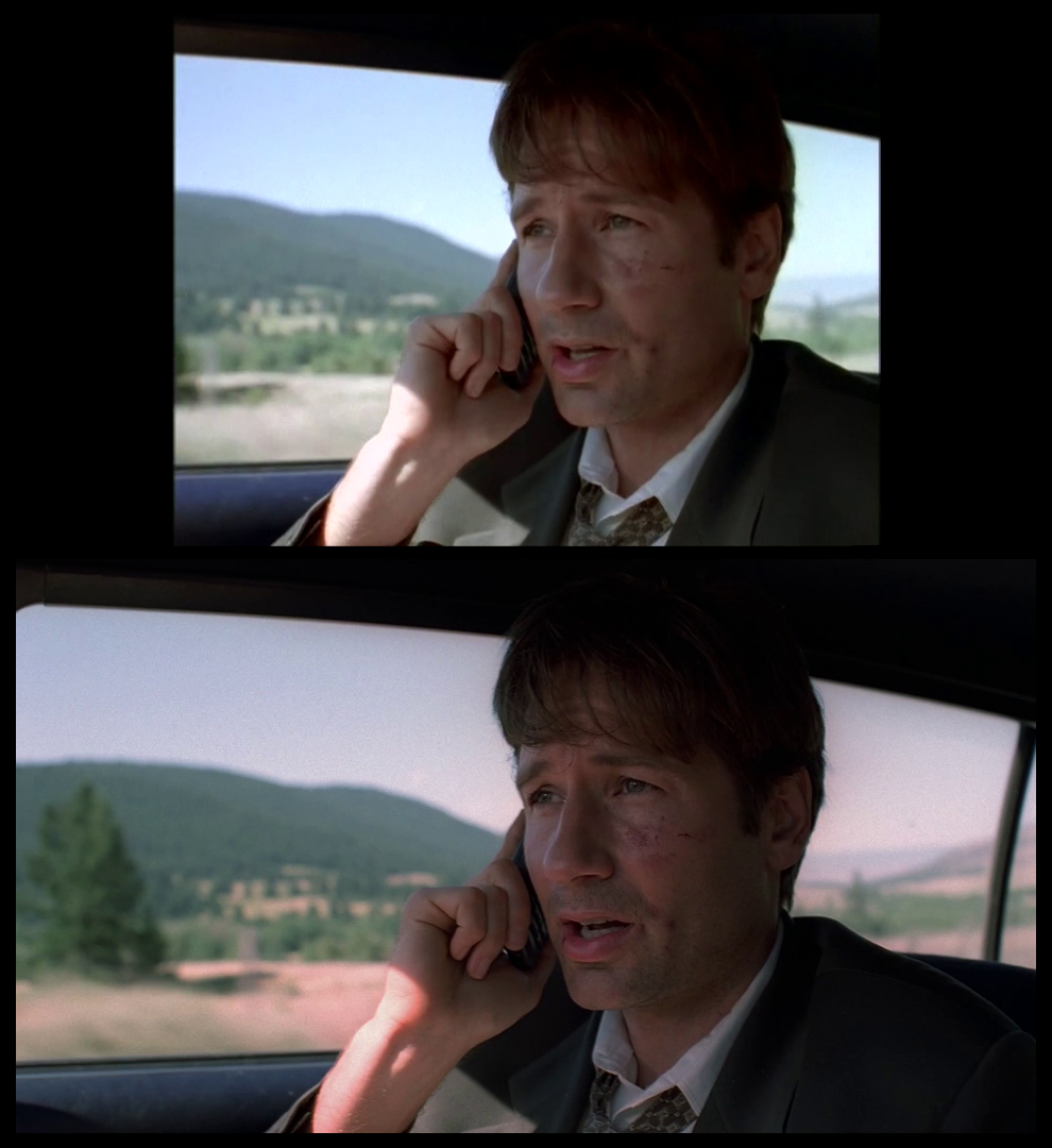 X-Files Blu-ray DVD Comparison 401 4X01 Herrenvolk Screencap