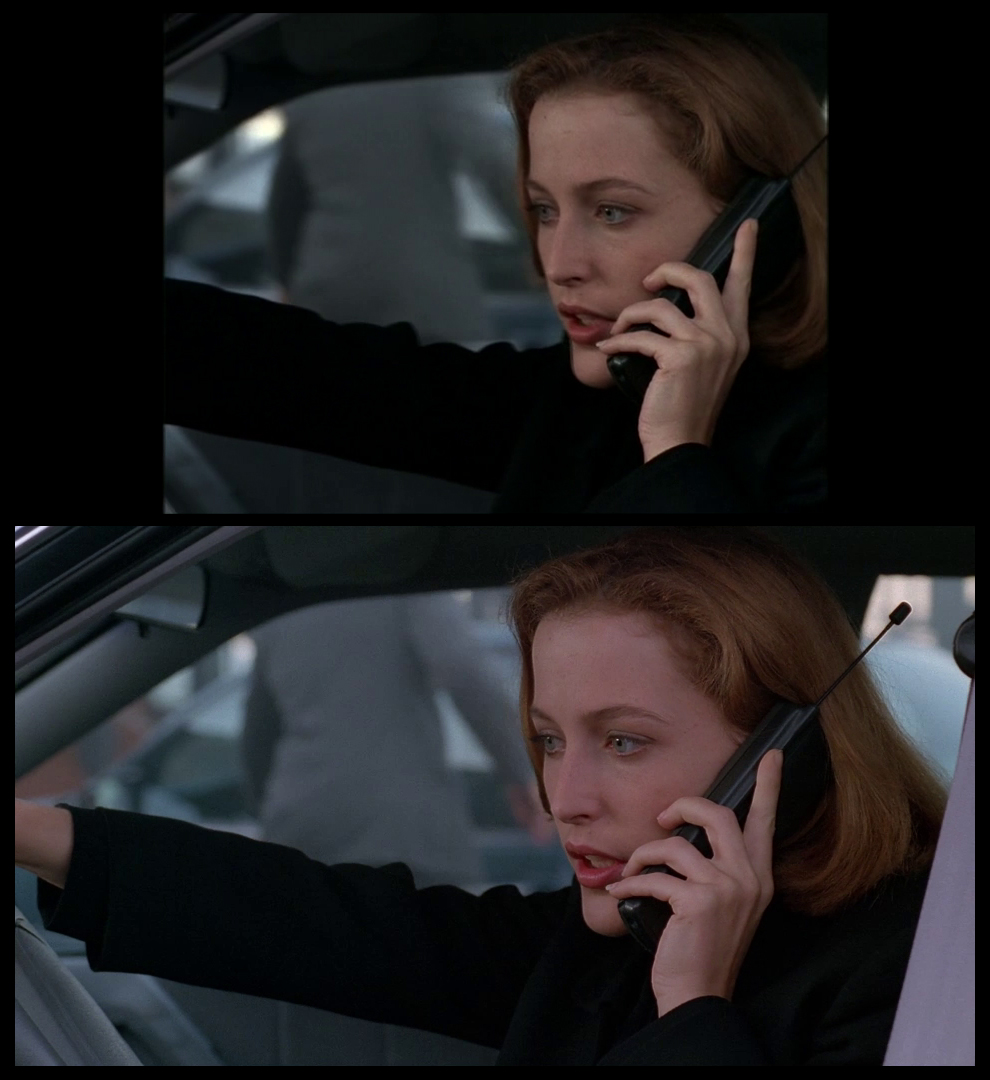 X-Files Blu-ray DVD Comparison 401 4X01 Herrenvolk Screencap