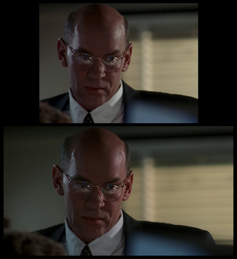 X-Files Blu-ray DVD Comparison 401 4X01 Herrenvolk Screencap