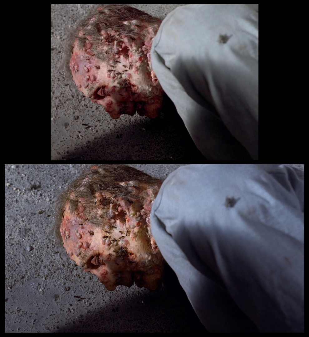 X-Files Blu-ray DVD Comparison 401 4X01 Herrenvolk Screencap